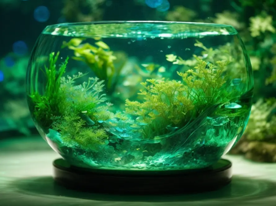 green water in fish tank