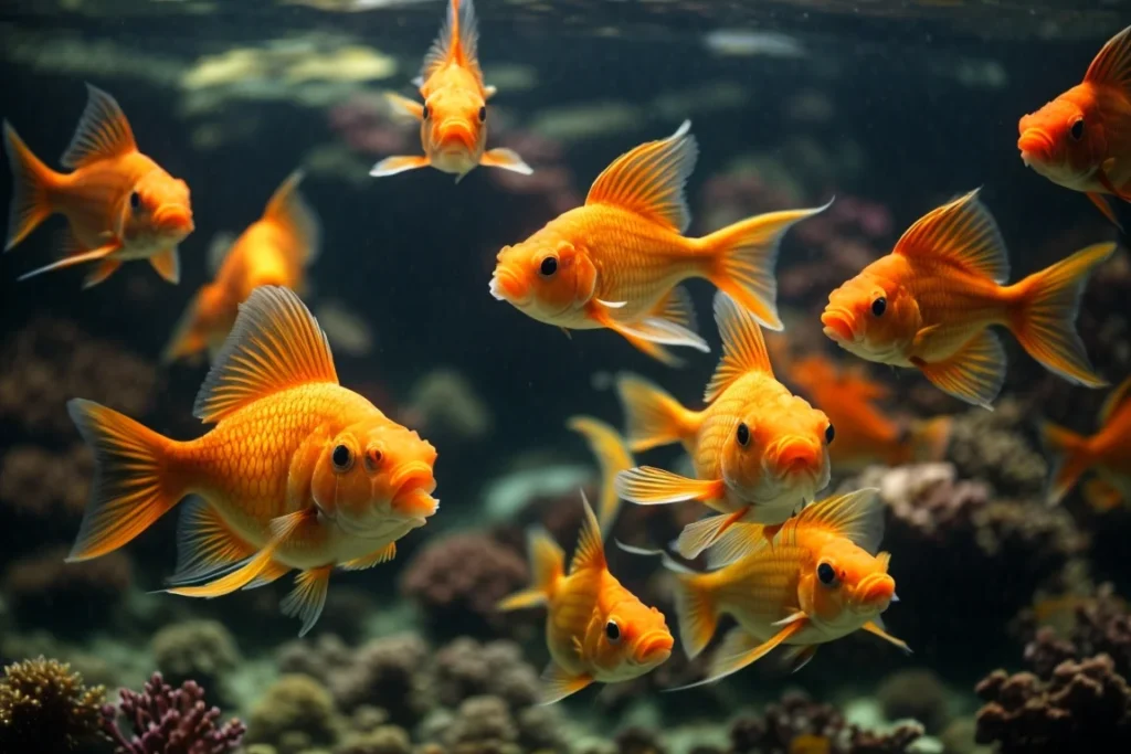 Fancy Goldfish as low care fish for beginner