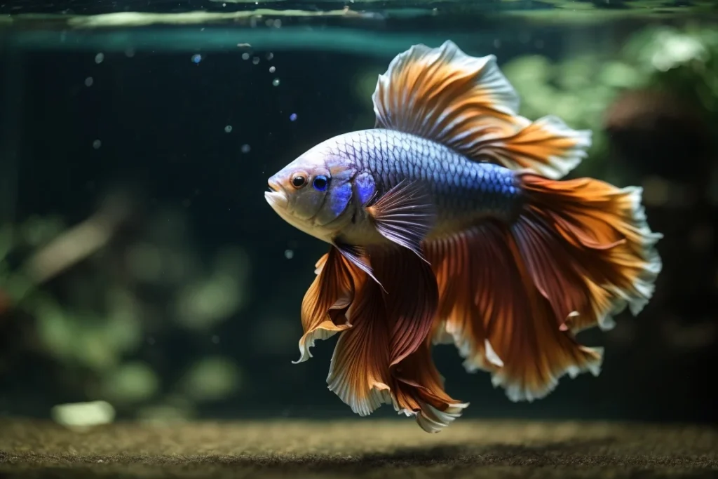 Female Halfmoon Betta Fish