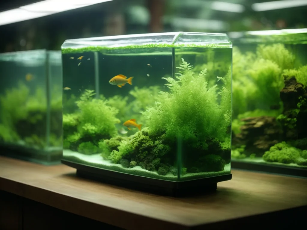 algae eater fish in fish tank